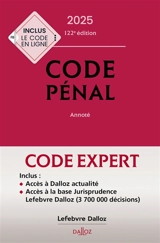 Code pénal annoté, code de procédure pénale annoté, 2025