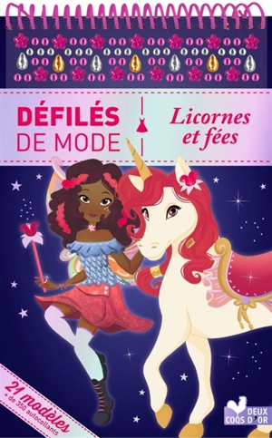 Licornes et fees : bloc spirale