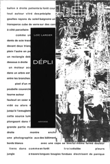 Le dépli - Loïc Largier