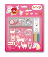 Colorie et Décore : EMOJI Licorne : Volume 1 - Leslie, Chesnut