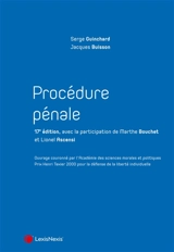 Procédure pénale - Serge Guinchard