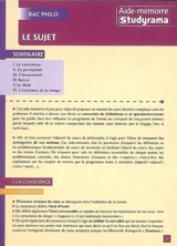 Le sujet - Charles Tafanelli