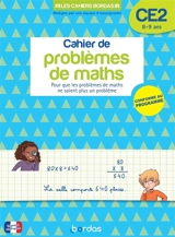 Cahier de problèmes de maths CE2, 8-9 ans : pour que les problèmes de maths ne soient plus un problème - Alain Charles