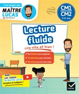 Lecture fluide CM1, CM2, 9-11 ans : lire vite et bien ! : conforme au programme - Stéphanie Grison