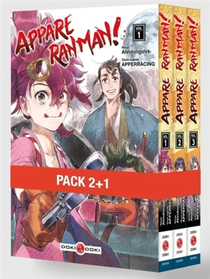 Appare ranman! : pack promo vol. 1 à 3 - Apperacing