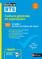 Culture générale et expression, BTS : thème 2025 : A table ! Formes et enjeux du repas - Christel Pommier-Morand