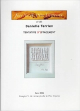 Tentative d'effacement - Danielle Terrien