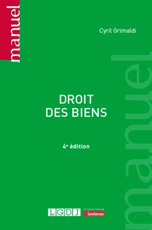 Droit des biens - Cyril Grimaldi