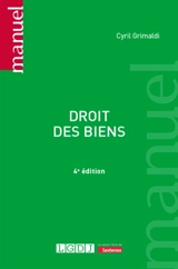 Droit des biens - Cyril Grimaldi