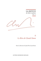 Claude Simon. Vol. 9. Le rire de Claude Simon