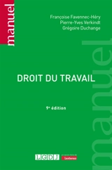 Droit du travail - Françoise Favennec-Héry