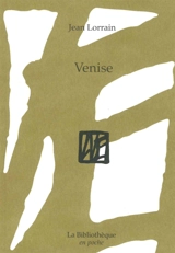 Venise - Jean Lorrain