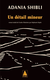 Un détail mineur - Adania Shibli