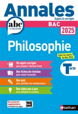 Philosophie terminale : bac 2025 - Gérard Durozoi