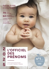 L'officiel des prénoms 2025 - Stéphanie Rapoport