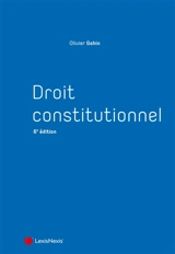 Droit constitutionnel - Olivier Gohin
