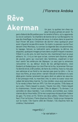 Rêve Akerman - Florence Andoka