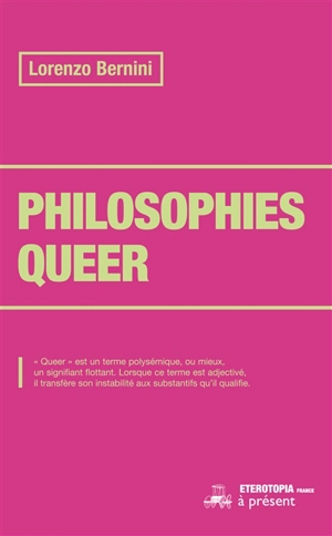 Philosophies queer - Lorenzo Bernini