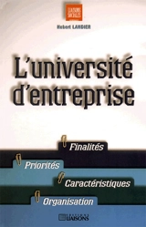 L'université d'entreprise - Hubert Landier