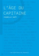 L'âge du capitaine - Isabelle Aupy