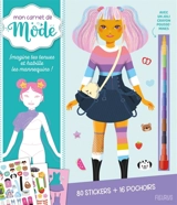 Mon carnet de mode : fashion 100 % Japon : imagine tes tenues et habille les mannequins ! - Charlie Pop