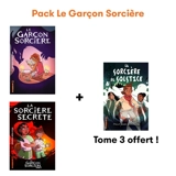 Pack Le garçon sorcière : tome 3 offert ! - Molly Knox Ostertag