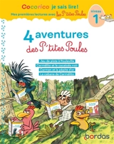 4 aventures des p'tites poules : niveau 1 - Marie-Christine Olivier
