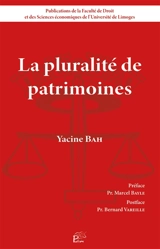 La pluralité de patrimoines - Yacine Bah