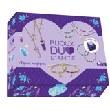 Bijoux duo d'amitié : bijoux magiques : 4 boîtes à monter - Mademoiselle Lupin