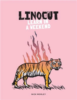 Linocut : Learn in a Weekend - Nick Morley