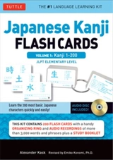 Japanese Kanji Flash Cards Kit vol 1 - Tuttle