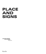 Place and Signs : Luogo e segni - Martin Bethenod