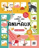 Mon livre-jeu des animaux : Les ani'doux : 5 jeux avec pions inclus