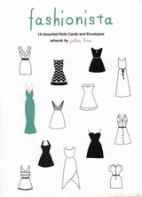 Fashionista Notecards : Artwork by Julia Kuo - Julia Kuo