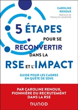5 étapes pour se reconvertir dans la RSE et l'impact : guide pour les cadres en quête de sens - Caroline Renoux