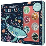 Mes tableaux en strass. My rhinestone pictures. Mis cuadros de lentejuelas - Janine Bethan