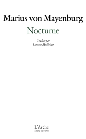 Nocturne - Marius von Mayenburg