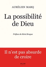 La possibilité de Dieu : il n'est pas absurde de croire - Aurélien Marq