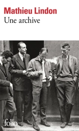 Une archive - Mathieu Lindon