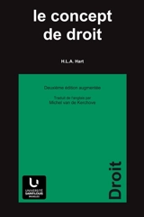 Le concept de droit - Herbert Lionel Adolphus Hart