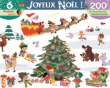 Joyeux Noël ! : 6 posters décor, 200 autocollants repositionnables - Marcella Grassi