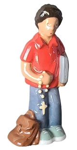 Bienheureux Carlo Acutis : Santon Cassegrain - santonier cassegrain