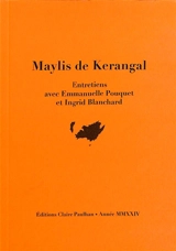 Maylis de Kerangal : entretiens avec Emmanuelle Pouquet et Ingrid Blanchard : 8e Rencontres de Port-Cros, 17-21 septembre 2022