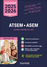 ATSEM, ASEM, externe, interne et 3e voie, catégorie C : tout-en-un : concours 2025-2026 - Corinne Pelletier