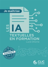 Les IA textuelles en formation - Lucie Dhorne