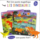 Les dinosaures : livre puzzle 3-en-1 - Amanda Enright