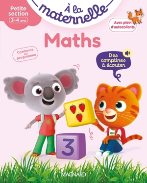 A la maternelle, maths, petite section, 3-4 ans : conforme au programme - Georges Besnard