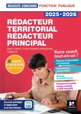 Rédacteur territorial, rédacteur principal : externe, interne, 3e voie et examens professionnels, catégorie B : 2025-2026 - Christine Drapp