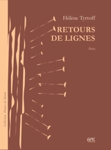 Retours de lignes - Hélène Tyrtoff