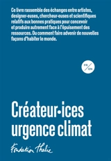 Créateur.ices : urgence climat - Fondation Thalie